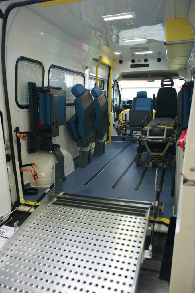 pts vehicles with 4 passenger seats and 2 wheelchair spaces